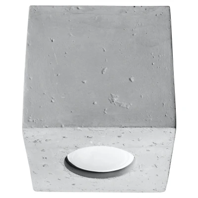 Afbeelding van Sollux Lighting Plafondspot QUAD beton