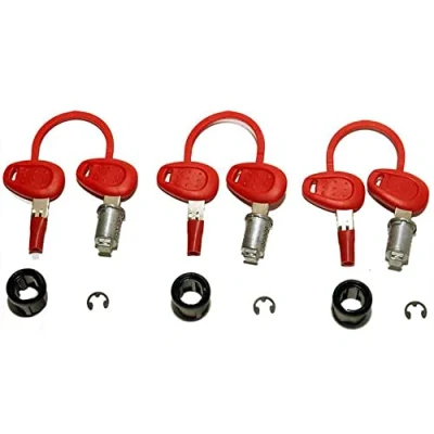Afbeelding van GIVI Z228 Lock Set for Multiple Cases (3 Pc)