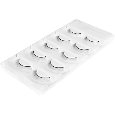 Afbeelding van Clavier Nep Wimpers Voor Wimper Extensions Training 10 stuks
