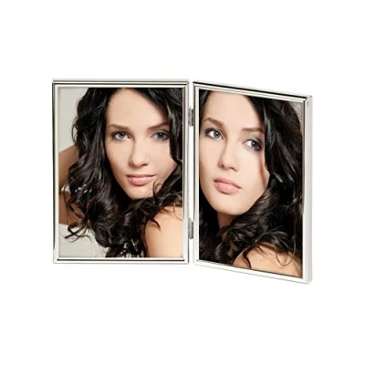 Afbeelding van walther design fotolijst zilver 2X 13x18 cm Chloe Portretlijst WD218S
