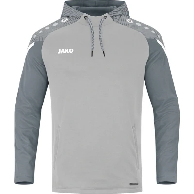 Afbeelding van Sweater met kap Performance Zacht grijs/steengrijs / 140