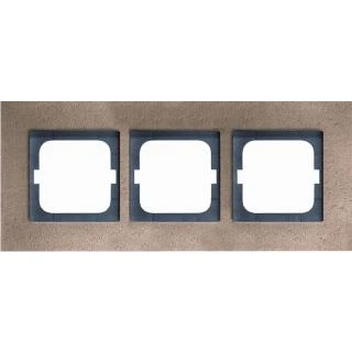 Afbeelding van Abb busch jaeger afdekraam 3 voudig c brons 2cka001754a4260
