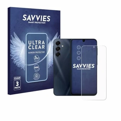 Afbeelding van Savvies (6 Stuks) Schermbeschermer voor Samsung Galaxy A16 4G (Voor+Camera) Screen Protector Ultra Transparant