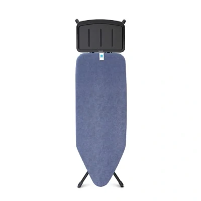 Afbeelding van Brabantia Strijkplank C 124x45 cm Denim Blauw/Zwart