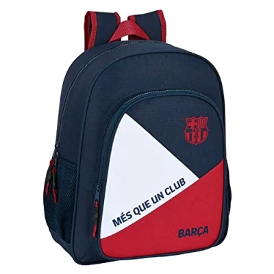 Afbeelding van Schoolrugzak F.C. Barcelona Blauw Kastanjebruin (32 x 38 12 cm)