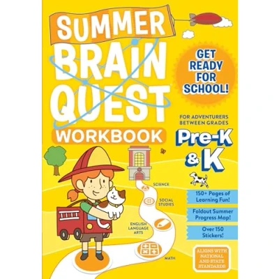 Afbeelding van Summer Brain Quest: For Adventures Between Grades Pre K &amp; K: 1
