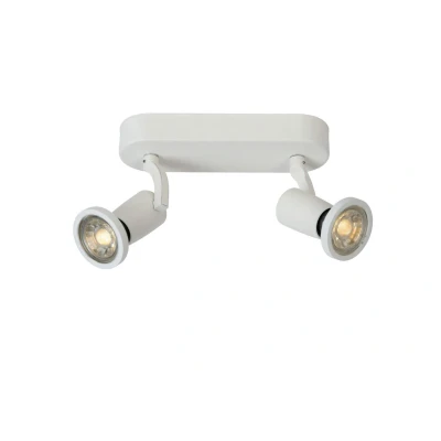 Afbeelding van Lucide JASTER LED Plafondspot GU10 2x5W Wit