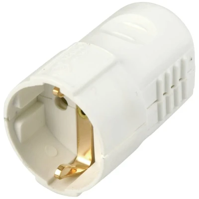 Afbeelding van REV 0512110777 Koppeling met randaarde Kunststof 250 V Wit IP20