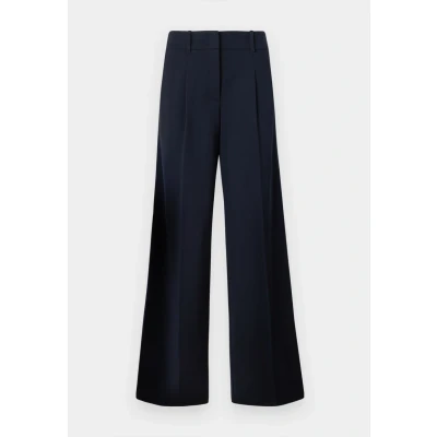 Afbeelding van TOM Tailor LEA WIDE Broek, Dames, Maat: 34x32, Sky captain blue