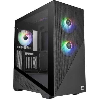 Afbeelding van Thermaltake Divider 370 TG Midi Tower Zwart