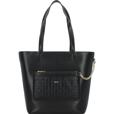 Afbeelding van DKNY Simona TOTE Handtas, Dames, Maat: One Size, Black/gold