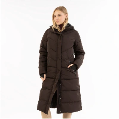 Afbeelding van Anky Lange Jas Longline Puffer Bruin S