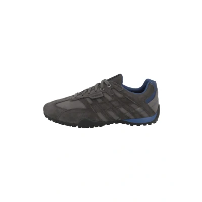 Afbeelding van Geox Uomo Snake A Sneakers voor heren, grafietgrijs, 41 EU
