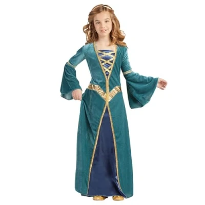 Afbeelding van Boland Kostuum Lady Margaret (10 12 jr) Kinderen Jonkvrouw