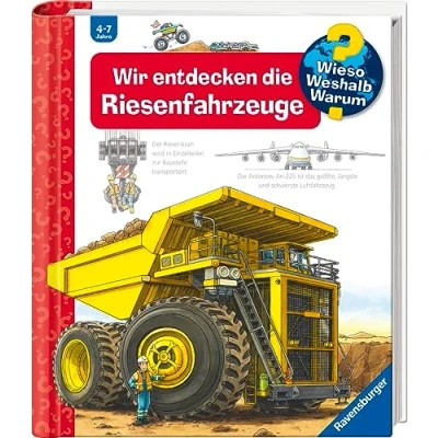 Afbeelding van Wieso? Weshalb? Warum?, Band 6: Wir entdecken die Riesenfahrzeuge