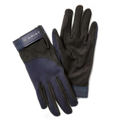Afbeelding van Ariat Tek Grip II handschoenen donkerblauw maat:7
