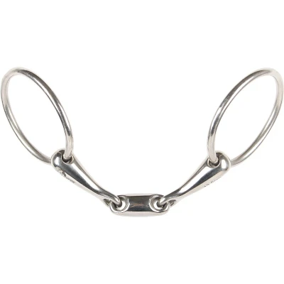 Afbeelding van Harry&#039;s Horse Watertrens dubbelgebroken 16mm 12,5 RVS