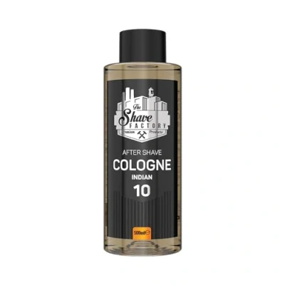 Afbeelding van The Shave Factory After Cologne een Geurige Essentie voor Onberispelijke Verzorging Na Het Scheren Langdurige Sensatie van Frisheid en Comfort (500ML, 10 Indian)