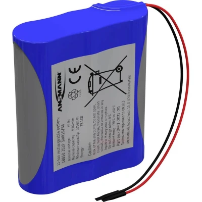 Afbeelding van Ansmann 3S1P Accupack Aantal cellen: 3 Batterijgrootte: 18650 Kabel Li ion 10.8 V 3500 mAh
