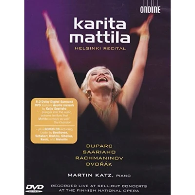 Afbeelding van Karita Mattila &amp; Ilmo Ranta Helsinki Recital (2 DVD)