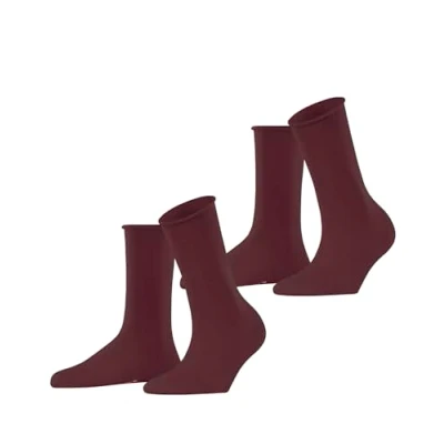 Afbeelding van Esprit Basic PURE 2PACK UNI Sokken, Dames, Maat: 39 42, Shadow red