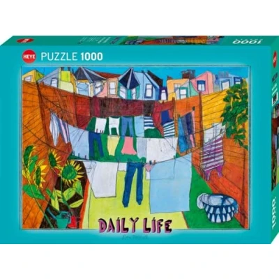 Afbeelding van Puzzle In the Courtyard 1000 Heye NEW