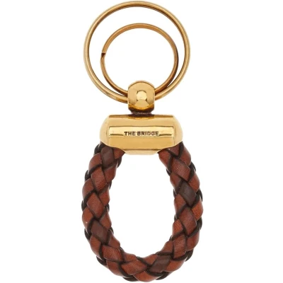 Afbeelding van The Bridge Story UOMO (9,5 cm) Sleutelhanger, Maat: One Size, Braun