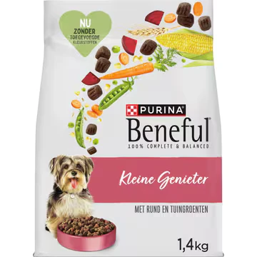 Afbeelding van Beneful Kleine Genieter Rund&amp;Groente Hondenvoer 1.4 kg