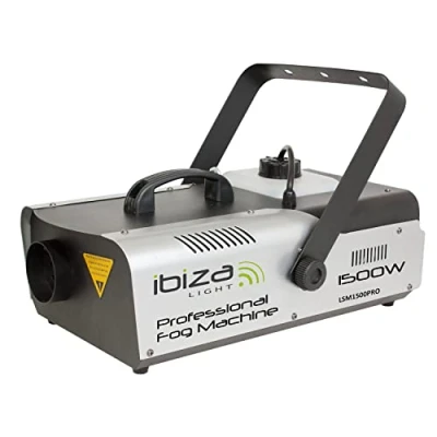 Afbeelding van Ibiza Light LSM1500PRO Professionele Programmeerbare Rookmachine met DMX 1500W