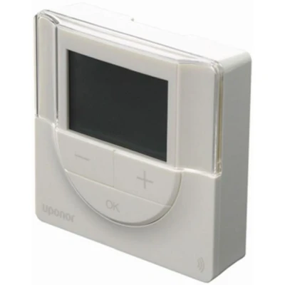 Afbeelding van Uponor smatrix wave ruimtethermostaat prog rh t 168 ral 9016 1086984