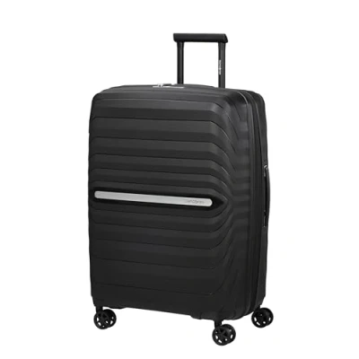 Afbeelding van Samsonite Neo Flux Spinner M, uitbreidbare koffer, 68 cm, 86/96 L, zwart (zwart)