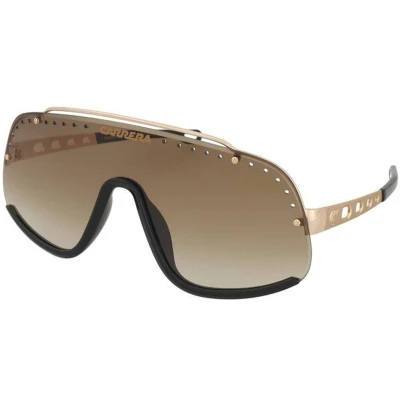 Afbeelding van Carrera Flaglab Unisex Zonnebril brown/goldcoloured, Maat: One Size, Brown/gold coloured
