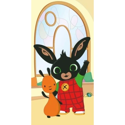 Afbeelding van Bing Bunny Strandlaken, Hoppity 70 x 140 cm Katoen