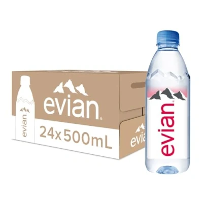 Afbeelding van Evian Still Water, 500 ml, verpakking van 24
