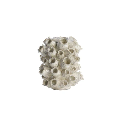 Afbeelding van Light &amp; Living Vaas KEIKI 26.5x25x31.5cm Bruin
