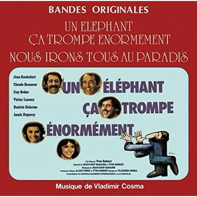 Afbeelding van Vladimir Cosma Nous Irons Tous Au Paradis / Un Elephant Ca Trompe Enormement (LP)
