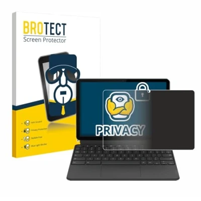 Afbeelding van BROTECT privacy screenprotector voor Lenovo IdeaPad Duet Chromebook 10.1&quot; (Landschapsmodus) Folie Beschermfolie Blauwlichtfilter
