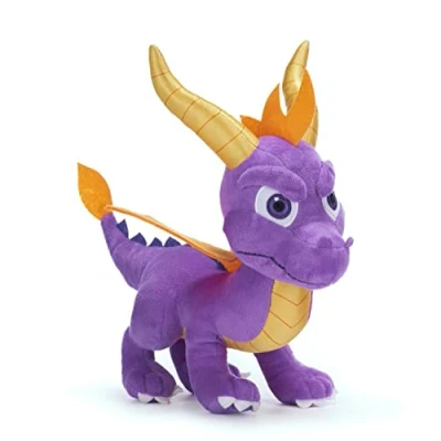Afbeelding van Whitehouse Leisure Spyro the Dragon Large 27 cm 10 Inch Geschenkkwaliteit Super Zacht Pluche Knuffel (staand)