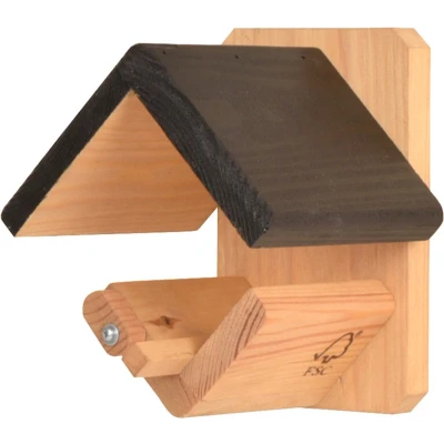 Afbeelding van Wildbird Pindakaaspothouder Westport Voersilo 14x13x16 cm Zwart Wit
