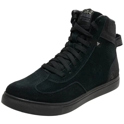 Afbeelding van SHIMA SX 2 EVO Lady Motorschoenen voor dames, ademend, versterkt leer, biker motorlaarzen dames met enkelsteun, antislip zool, schakelkussens (zwart, 39)