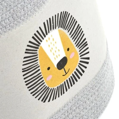 Afbeelding van Zeller Present Opbergmand &quot;Zebra&quot; katoen/polyester (1 stuk)