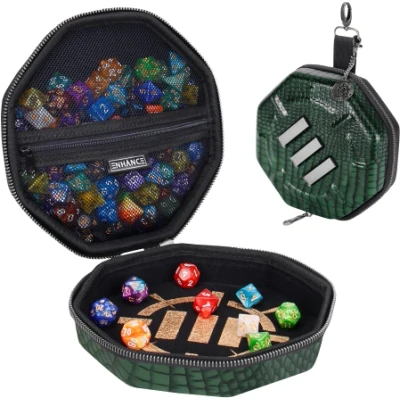 Afbeelding van ENHANCE Dice Tray &amp; Case Collector&#039;s Edition: Green