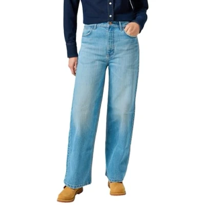 Afbeelding van Wrangler Loose Relaxed fit jeans, Dames, Maat: 29x32, Terra