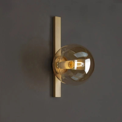 Afbeelding van ECO Light PLUTO 9110 AP1 GO Wandlamp E14 Goud