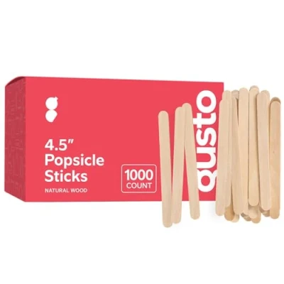 Afbeelding van wooden bâtonnets for various purposes, such as crafts, popsicles, ice cream, wax, waxing and tongue spatulas made of wood (1000)