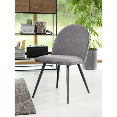 Afbeelding van Nordic Home Lexi zonder arm grijs Hout