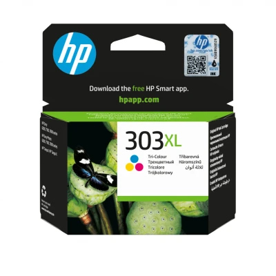 Afbeelding van HP 303XL (T6N03AE) Inktcartridge 3 kleuren Hoge capaciteit