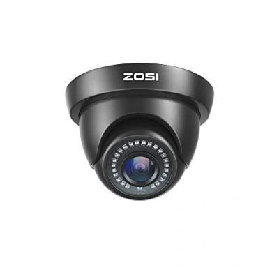 Afbeelding van ZOSI 1080P 2MP 4 in 1 CVBS/AHD/CVI/TVI Videobewakingscamera Buiten Dome Camera 3,6 mm Lens 20M IR Nachtzicht met OSD, Zwart