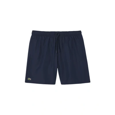 Afbeelding van Lacoste Zwemshorts Bleu marine vert, Heren, Maat: Small, vert