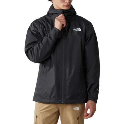 Afbeelding van The North Face Fornet Jas Heren Asphalt Grey TNF White M